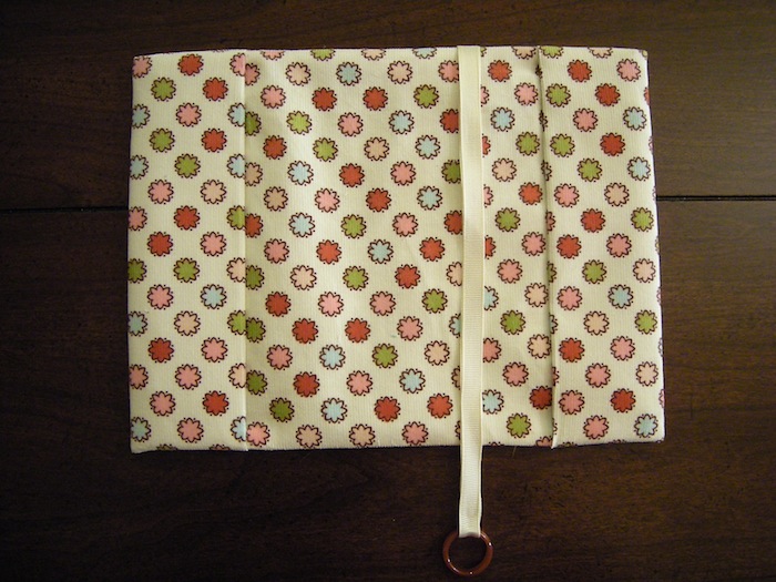 Fabric Book Cover tutorial